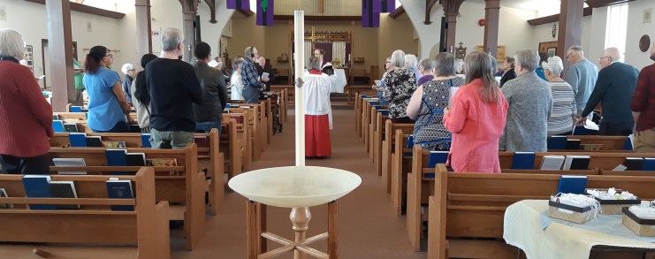 Congregation in St. Paul's.